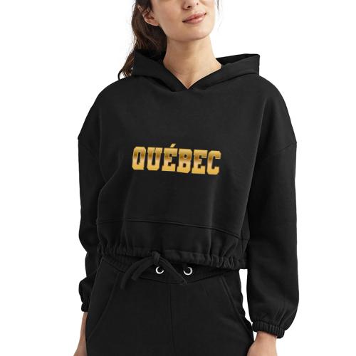 Québec - Women’s Cropped Hoodie