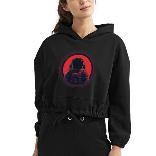 Astronaut: The universe is calling! - Women’s Cropped Hoodie