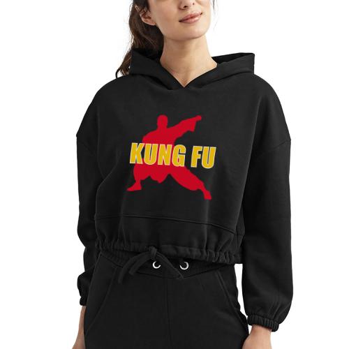 Kung Fu Energy - Women’s Cropped Hoodie