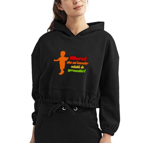 Growing Thanks to You - Women’s Cropped Hoodie