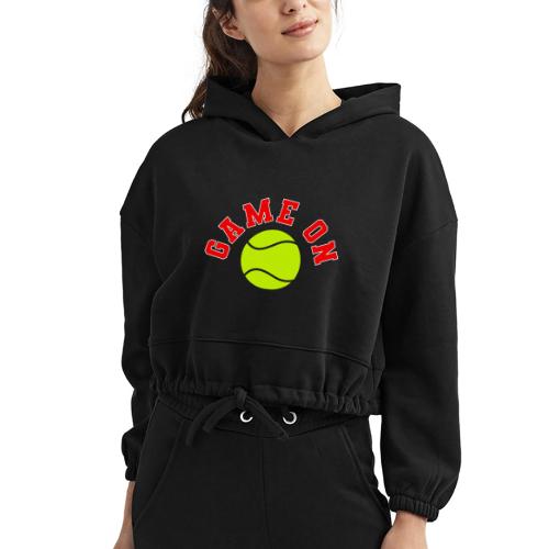 Game On Tennis - Women’s Cropped Hoodie
