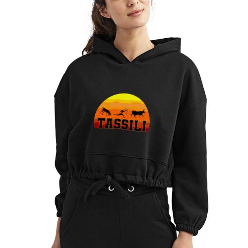 Algeria: Tassili Timeless - Women’s Cropped Hoodie
