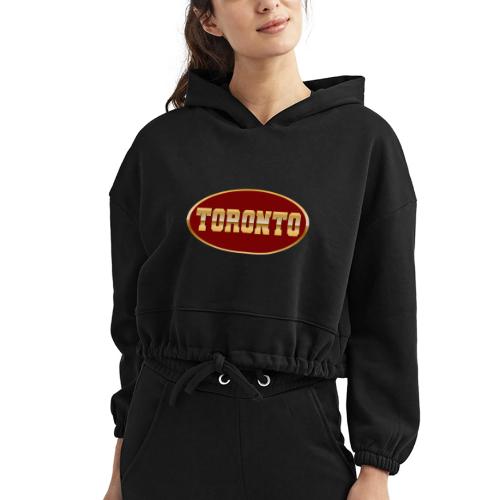 Toronto Gold Edition - Women’s Cropped Hoodie
