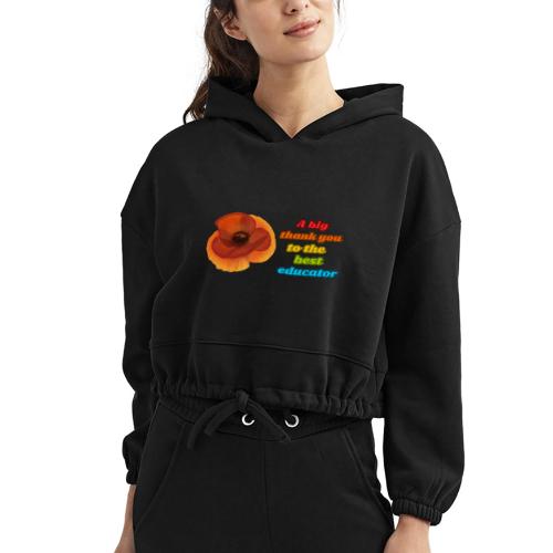 Teaching Legend - Women’s Cropped Hoodie