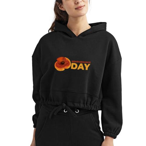 Remembrance Day - Women’s Cropped Hoodie