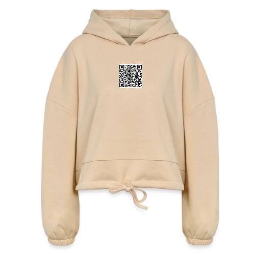 business series webinar social commerce funnel - Women’s Cropped Hoodie