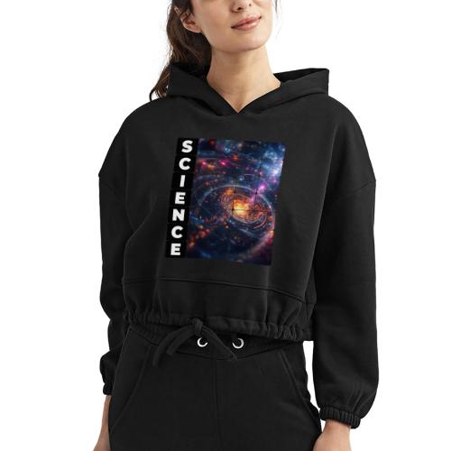 Science Spiral - Women’s Cropped Hoodie