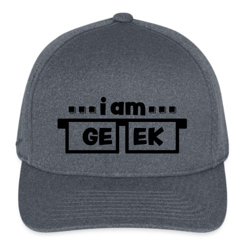 iamGEEK LOGO - Hat - Flexfit  Melange Baseball Cap