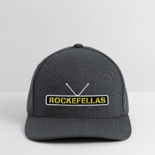 Rockefellas Classic Wordmark Logo - Flexfit  Melange Baseball Cap