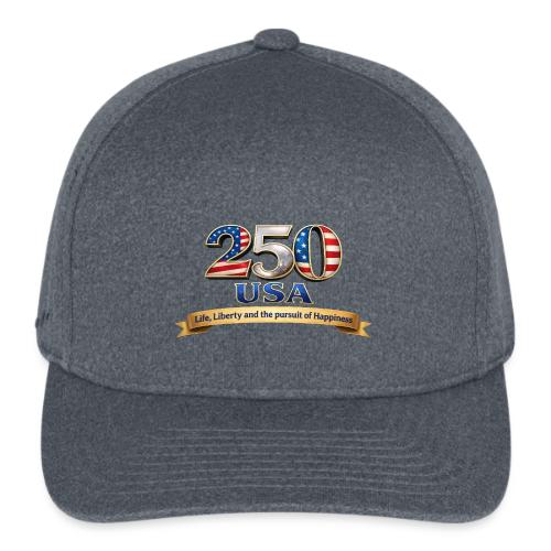 250 USA Liberty Banner - Flexfit  Melange Baseball Cap