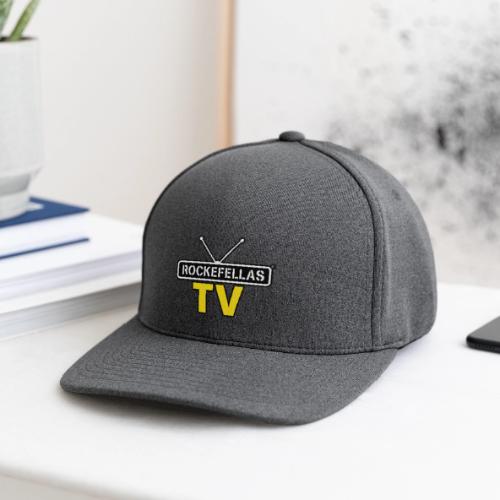 Rockefellas TV Outlined Logo Tee - Flexfit  Melange Baseball Cap