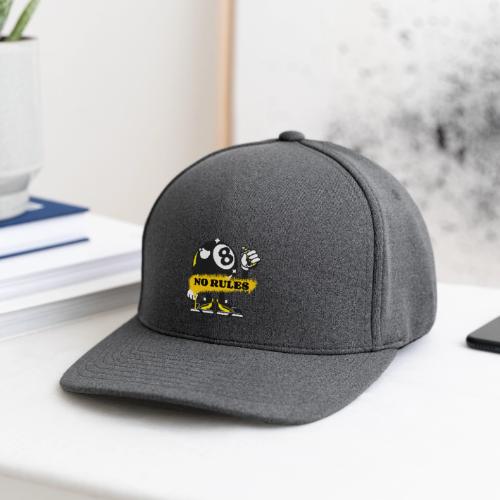 No Rules 8 Ball - Flexfit  Melange Baseball Cap