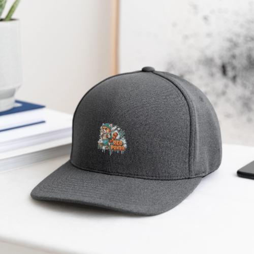 Red Panda Street Graffiti Vibes - Flexfit  Melange Baseball Cap