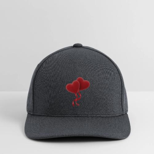 Two hearts together - Flexfit  Melange Baseball Cap