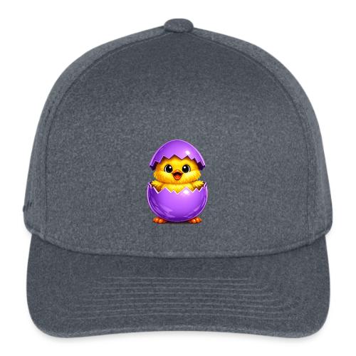 Easter Chick Purple - Flexfit  Melange Baseball Cap