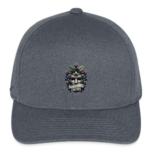 Masquerade Mask T-Shirt - Flexfit  Melange Baseball Cap