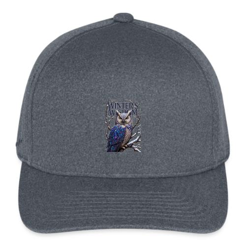 Crystalized Forest Owl T-Shirt - Flexfit  Melange Baseball Cap