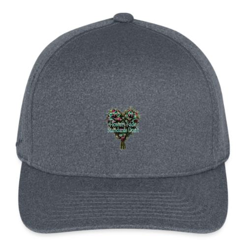 Flowers Fade, Standards Don't T-Shirt - Flexfit  Melange Baseball Cap
