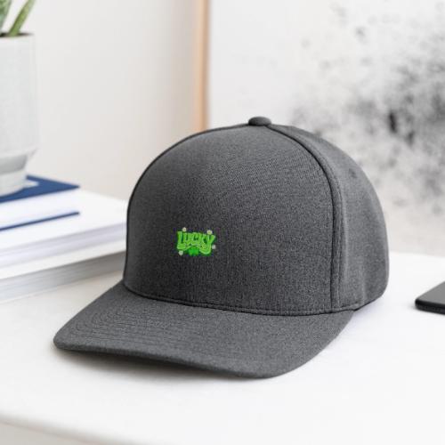 Lucky 70s Retro T-Shirt - Flexfit  Melange Baseball Cap