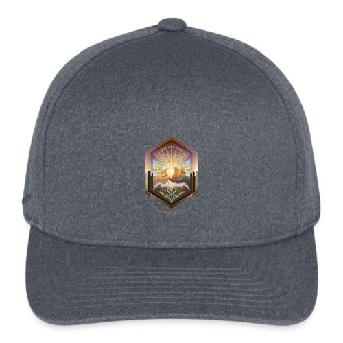 Easter In the Breaking He Was Known T Shirt, Gift - Flexfit  Melange Baseball Cap