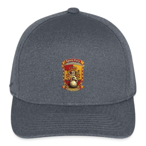 Spain Lion Fury T-Shirt, Spanish Crest Gift - Flexfit  Melange Baseball Cap