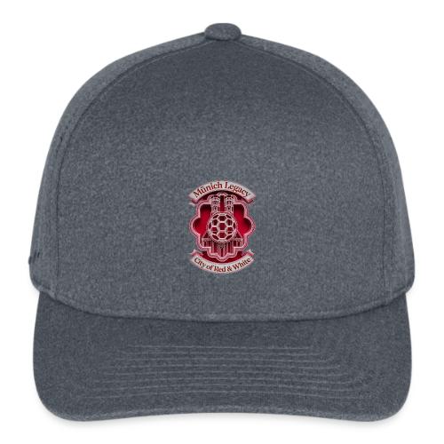 Munich Pride Fan T Shirt, Football City Pride Gift - Flexfit  Melange Baseball Cap