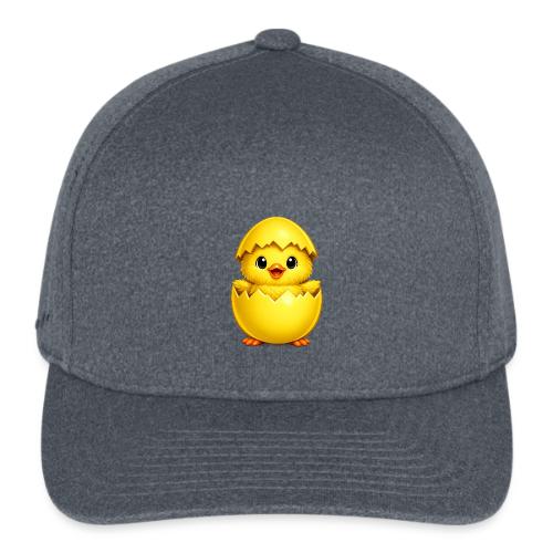 Easter Chick yellow - Flexfit  Melange Baseball Cap
