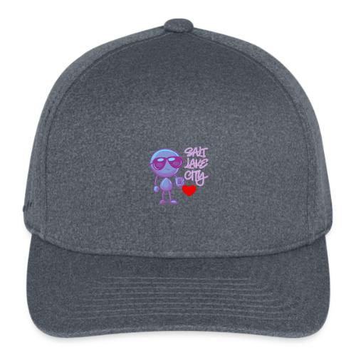 Smoon City 19 Salt Lake City - Flexfit  Melange Baseball Cap