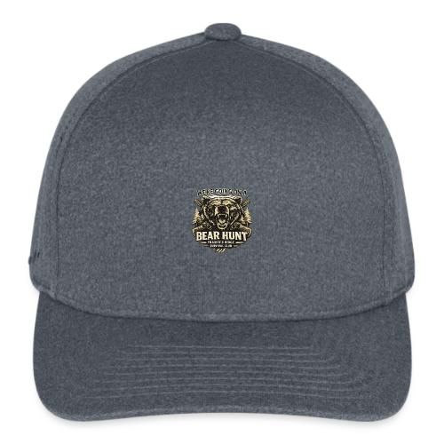 BEAR HUNT - Flexfit  Melange Baseball Cap