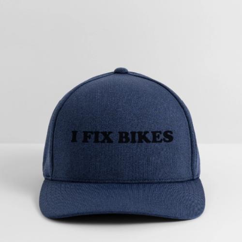 i fix bikes - Flexfit  Melange Baseball Cap