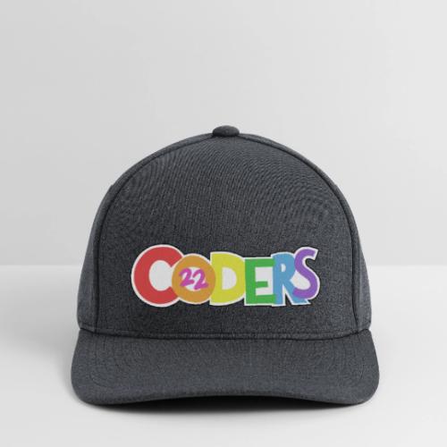 coders22 Logo - Flexfit  Melange Baseball Cap