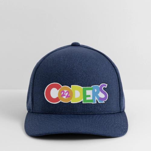 coders22 Logo - Flexfit  Melange Baseball Cap