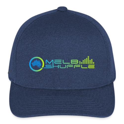 Melbshuffle Gradient Logo - Flexfit  Melange Baseball Cap