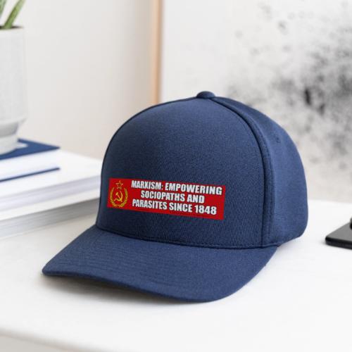 Marxism Empowers Psychopaths (Long) - Flexfit  Melange Baseball Cap