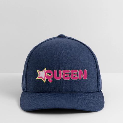 queen high resolution logo transparent 1 - Flexfit  Melange Baseball Cap