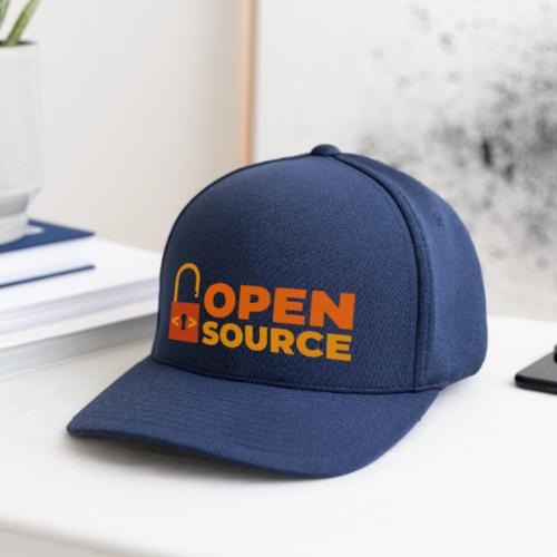 Open Source: Code is Freedom - Flexfit  Melange Baseball Cap