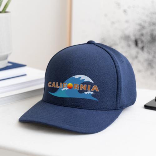 Blue Wave California - Flexfit  Melange Baseball Cap