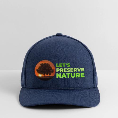 Nature protection - Flexfit  Melange Baseball Cap