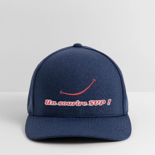A smile, please! - Flexfit  Melange Baseball Cap