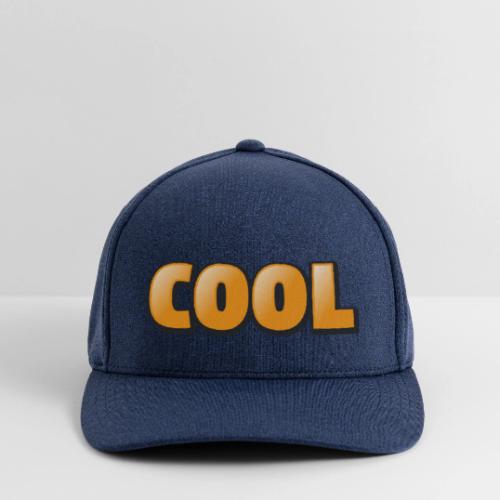Cool 3D Word Design – Bold Chill Style - Flexfit  Melange Baseball Cap