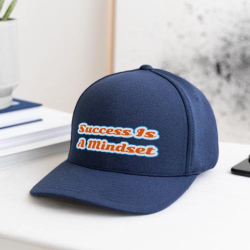 Success Is a Mindset — Motivational Glow Script - Flexfit  Melange Baseball Cap