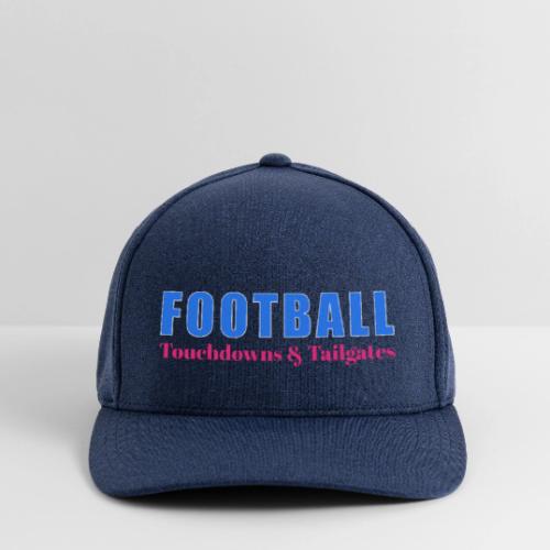 Football Touchdowns & Tailgates Design - Flexfit  Melange Baseball Cap