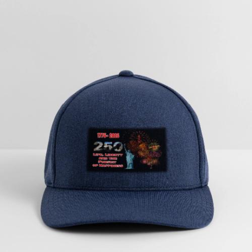 1776 - 2026 - 250 Years USA | Fireworks - Flexfit  Melange Baseball Cap