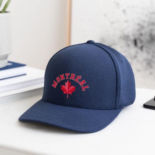 Montréal with maple leaf - Flexfit  Melange Baseball Cap