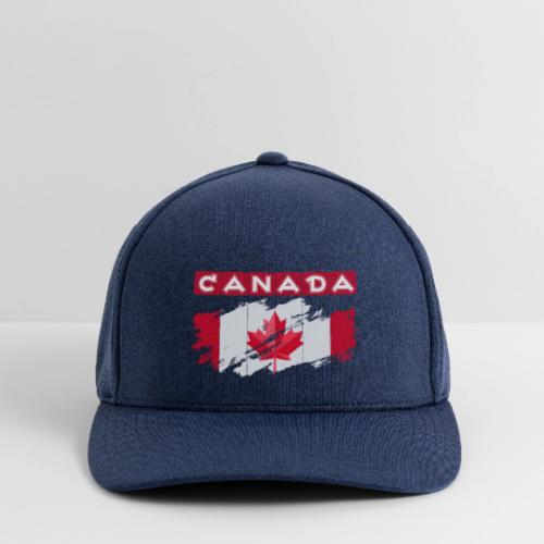 Canada, Inspired by the Canadian flag - Flexfit  Melange Baseball Cap