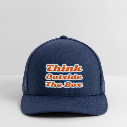 Think Outside the Box — Creative Mindset Script - Flexfit  Melange Baseball Cap