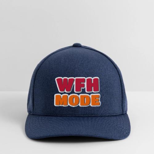 WFH Mode Remote Work Lifestyle Design - Flexfit  Melange Baseball Cap