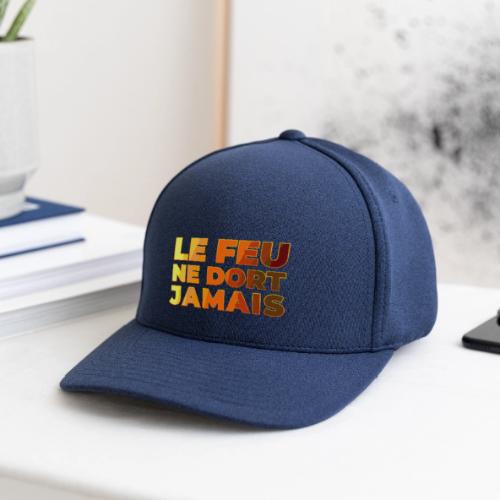 Fire never sleeps - Flexfit  Melange Baseball Cap