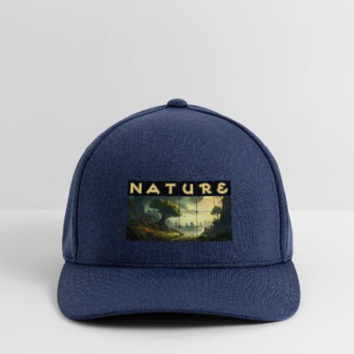 Whispers of Green Peaks - Flexfit  Melange Baseball Cap