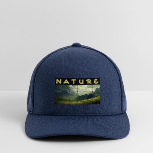 Nature: Verdant Peaks - Flexfit  Melange Baseball Cap